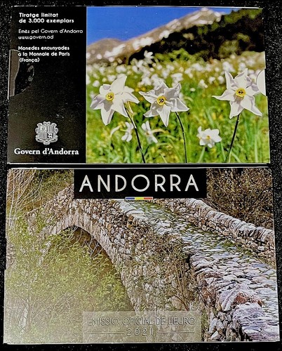 Euro andorra 2021 - 1,25,