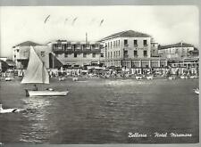 bellaria bella cartolina  hotel miramare  1962