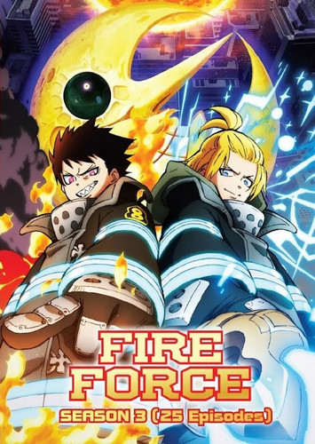 Dvd anime fire force - anime,
