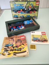 set lego city treno 163 completo con istruzioni, sticker e scatola originale