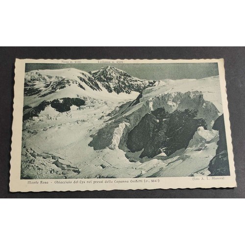 Cartolina monte rosa - monte,