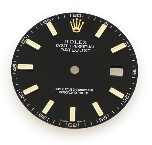 Rolex datejust 41mm black - 41mm,