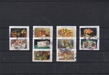 FRANCIA 2023 NATURA MORTA LOTTO DI 10 FRANCOBOLLI ANNULLATI TIMBRI ROTONDI