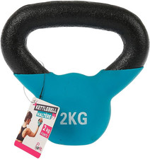 - Manubrio Da 2 Kg, Kettlebell - Unità - Presa Facile E Confortevole - Forma Stu