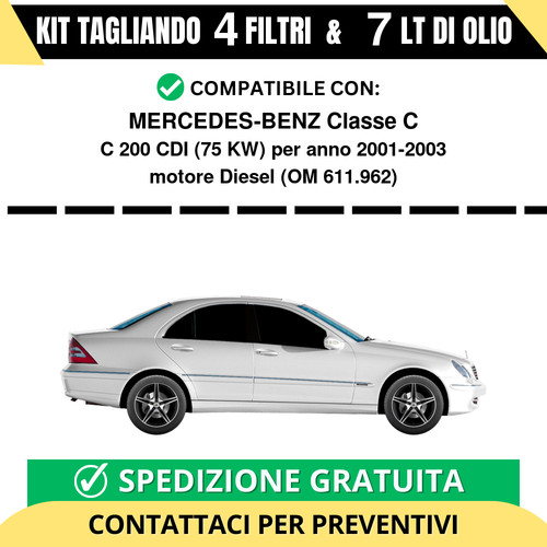 Tagliando per mercedes - tagliando, mercedes-benz