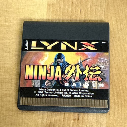 Atari lynx ninja - atari,
