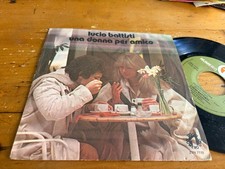 7"  ITALY  1978 Lucio Battisti – Una Donna Per Amico