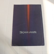 per krauser k2 valigie pubblicita depliant brochure opuscolo listino prezzi