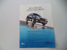 advertising Pubblicità 1988 OPEL KADETT GSI 16V