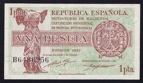 Spagna spain peseta 1937 - spain:,