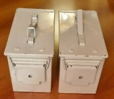 Scatole Porta Munizioni Portamunizioni Militari M2A1 Borse Moto Macchina VINTAGE