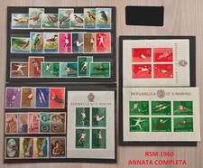 Francobolli nuovi ** di San Marino, 1960: annata completa