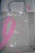 Nastro rosa trasparente cesto