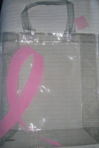 Nastro rosa trasparente - , cesto
