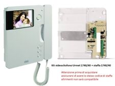 URMET VIDEOCITOFONO SIGNO A COLORI MONITOR  1740/40 KIT COMPRESO STAFFA 1740/90