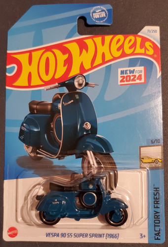 Hot wheels vespa super - wheels, ss