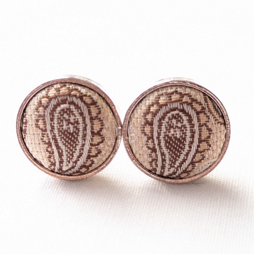 Gemelli vintage tessuto