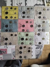 SERIE DIVISIONALI REPUBBLICA ITALIANA DAL  1970 CON ARG AL 1979  SIGILLATE  FDC 