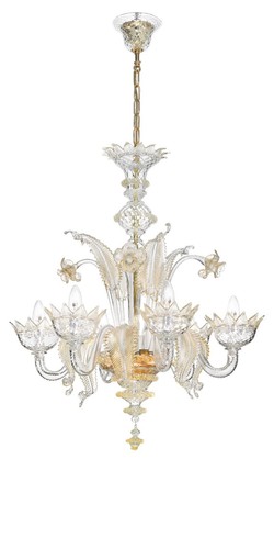 Lampadario vetro murano - vetro, di