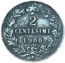 2 CENTESIMI 1900 - ROMA -