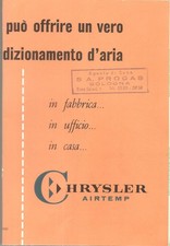 Chrysler Airtemp Condizionatori d'aria 1960