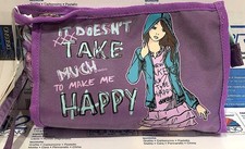 Trousse mascotte lilla - mascotte,