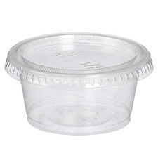 Vaso desechable de plástico