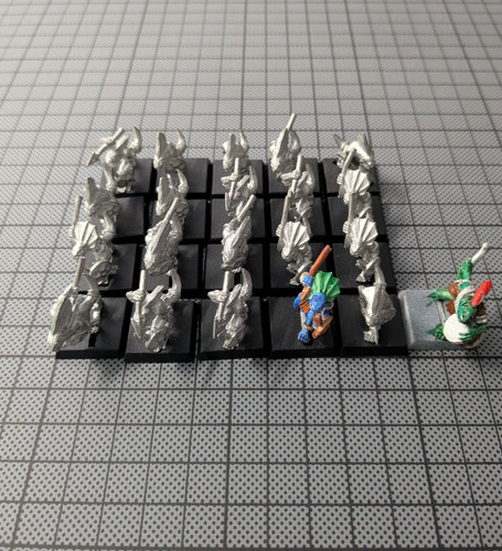 Warhammer lizardmen skinks con - warhammer,