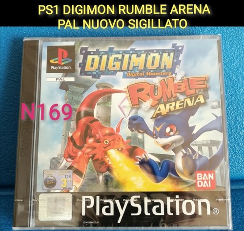 Ps1 digimon rumble arena - rumble,