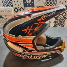 Vintage OXBOW Racing Helmet casco motocross mx cross enduro TG. L 59-60 No AXO