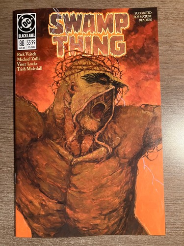 Swamp thing 1989 zulli - thing, #1