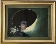 Quadro olio tela mario - tela, di