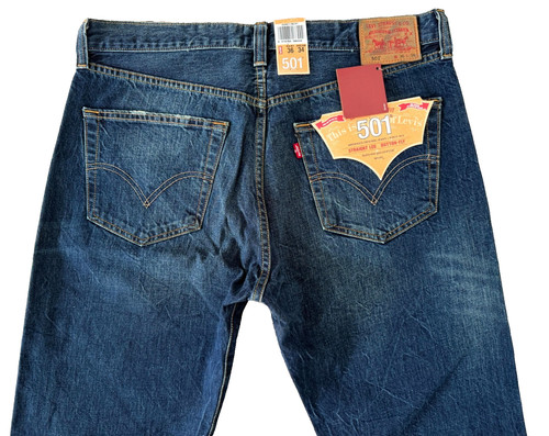 Levis 501 button fly - levis, button-fly