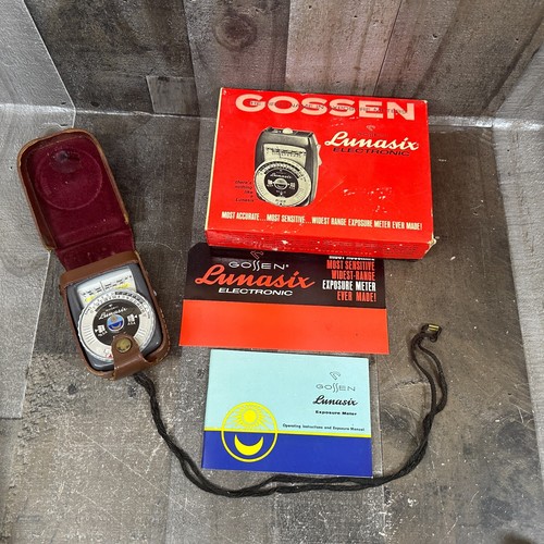 Gossen lunasix misuratore - lunasix, di