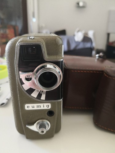 Cinepresa vintage eumig - cinepresa,