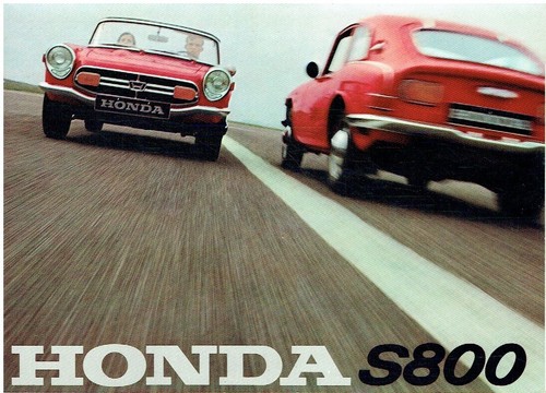 Honda s800 coupe - coupe, &