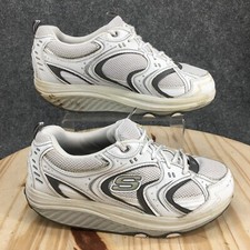 Scarpe Skechers donna 10 forme sneakers running bianche atletiche comode 11808