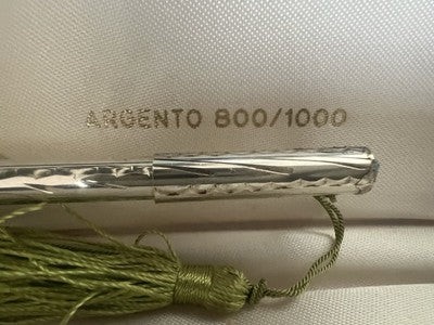 Penna sfera argento 800 - argento,