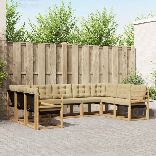 Set divani esterno con - set,