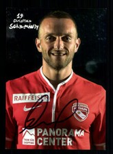 Biglietto autografo Christian