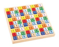 SUDOKU cm 18x18 in legno con