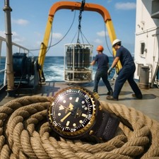 Seiko Tuna Gold Homage