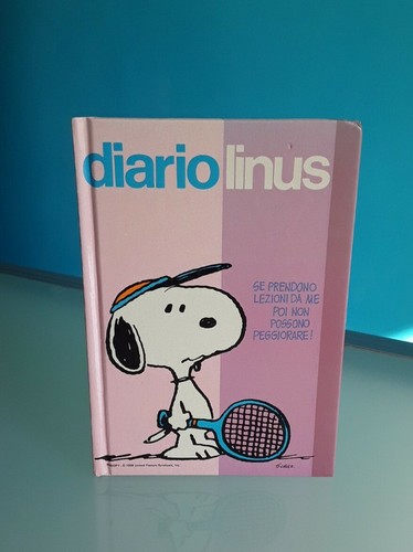 Diario linus snoopy - diario, ,1986