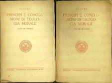 PRINCIPI E CONCLUSIONI DI TEOLOGIA MORALE 2VV PARVUS TIPOGRAFIA ARCIVESCOVILE