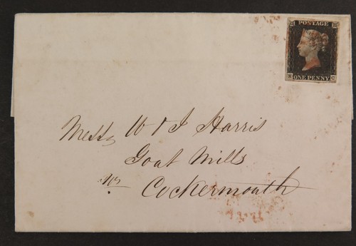 1840 penny black - qv,