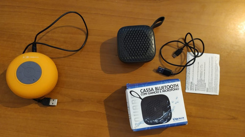 Due casse bluetooth