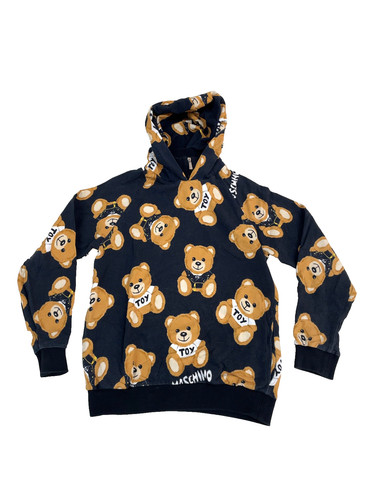 Felpa con cappuccio moschino - cappuccio,