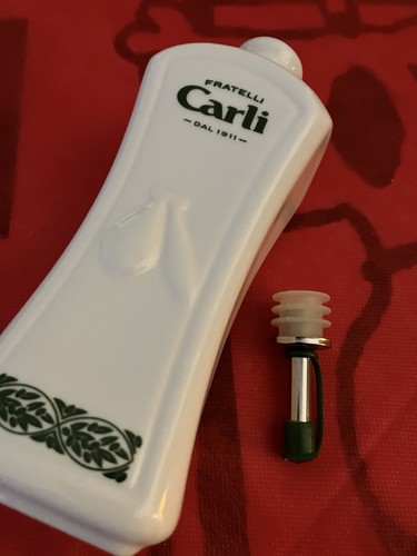 Oliera ceramica bianca - ceramica,