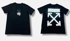 T-shirt nera off white