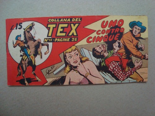 Tex striscia serie - serie, n°15